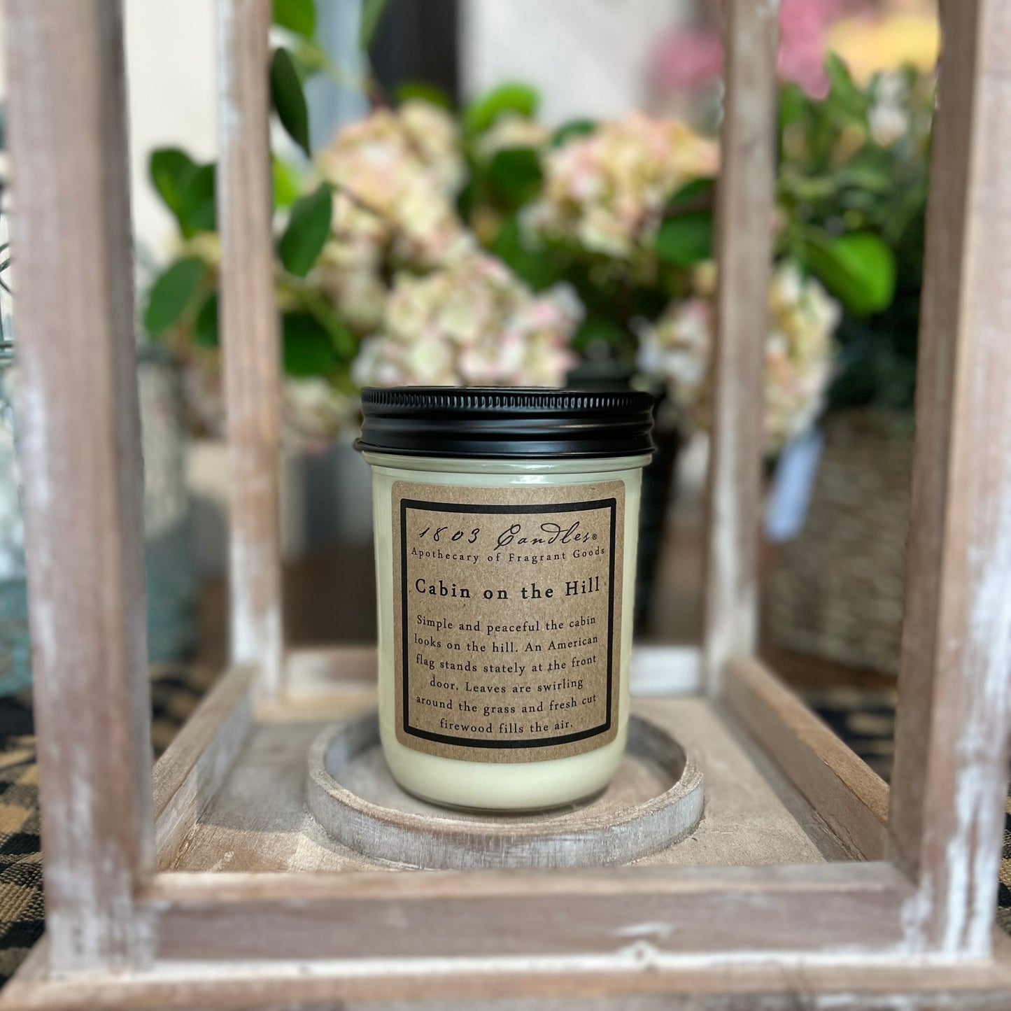 Cabin On The Hill Candle