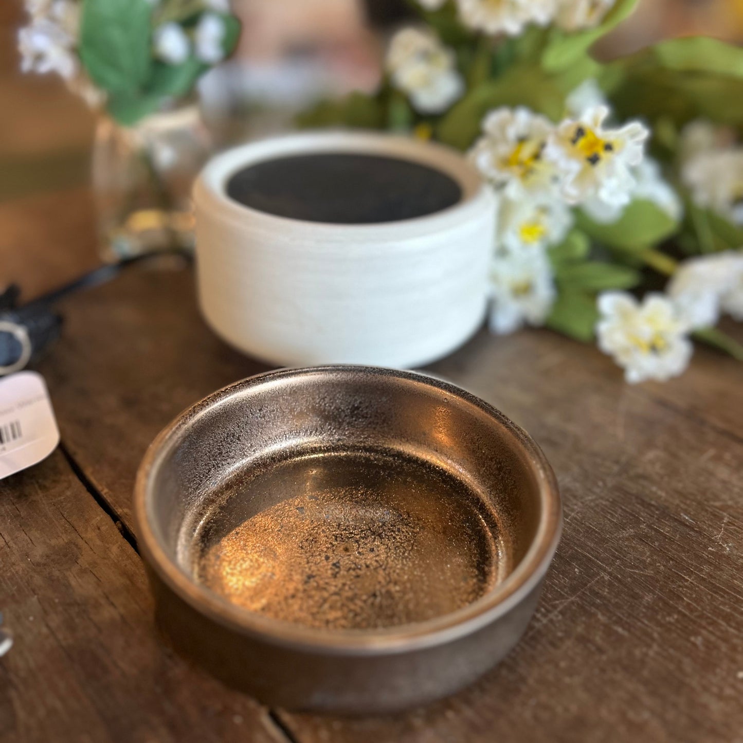 Copper Lid Ceramic Wax Warmer