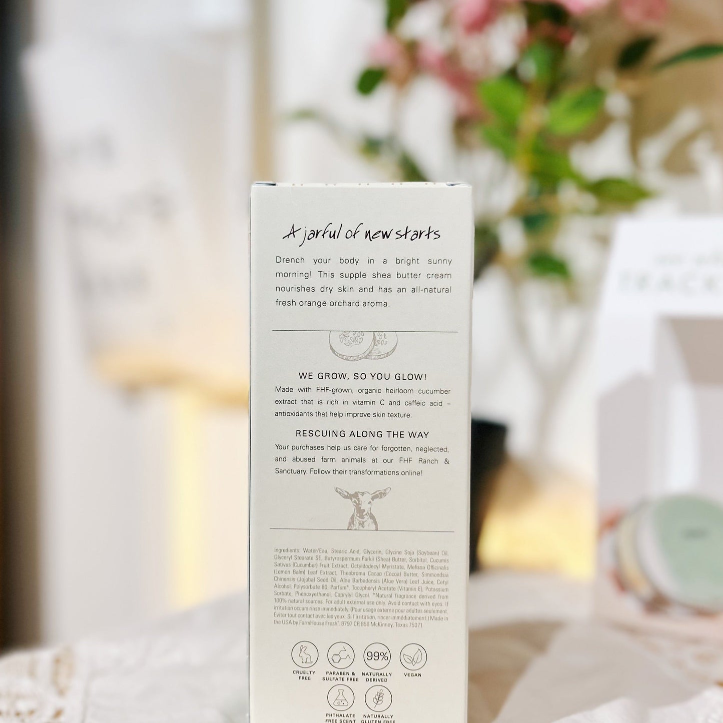 Fresh Acres Shea Butter Cream - Room and Porch