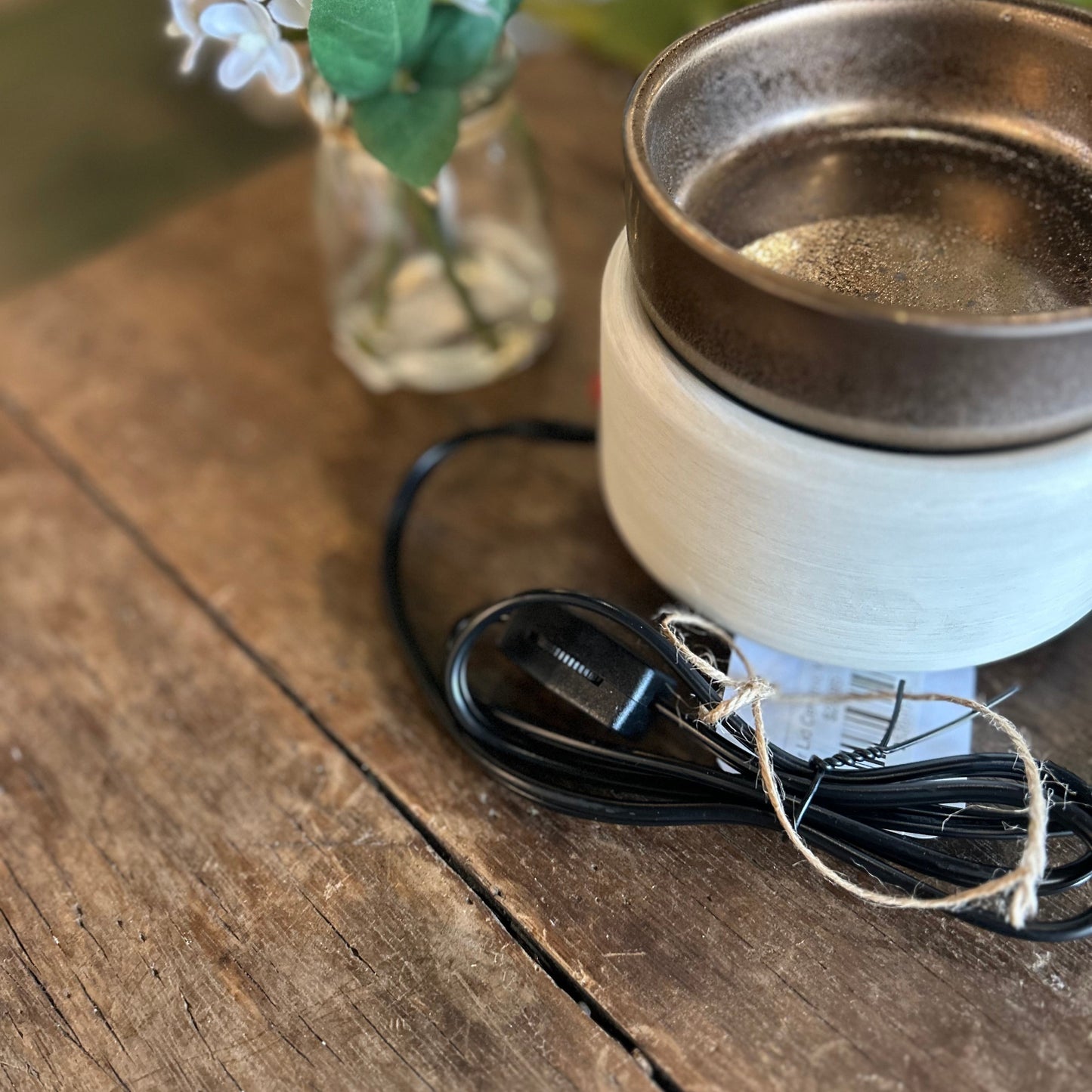 Copper Lid Ceramic Wax Warmer