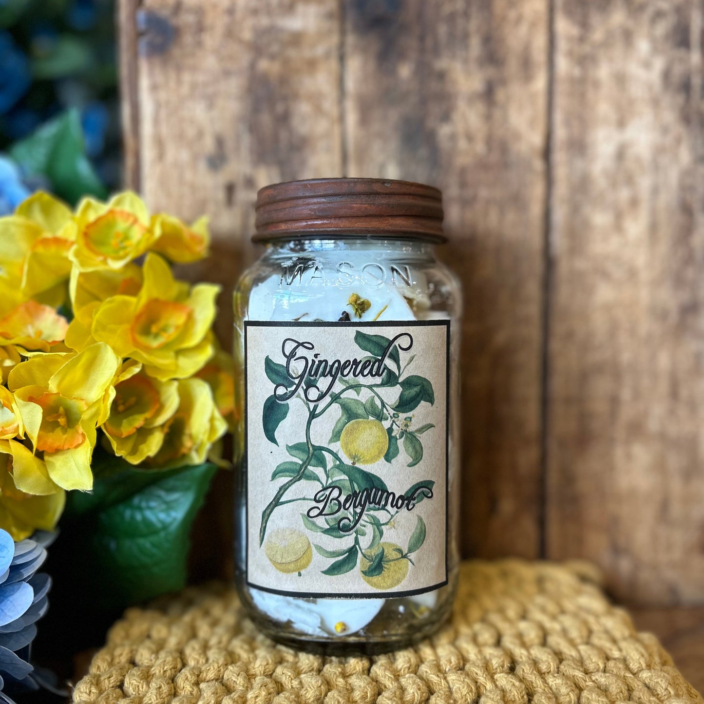 Gingered Bergamot Wax Melts - Room and Porch
