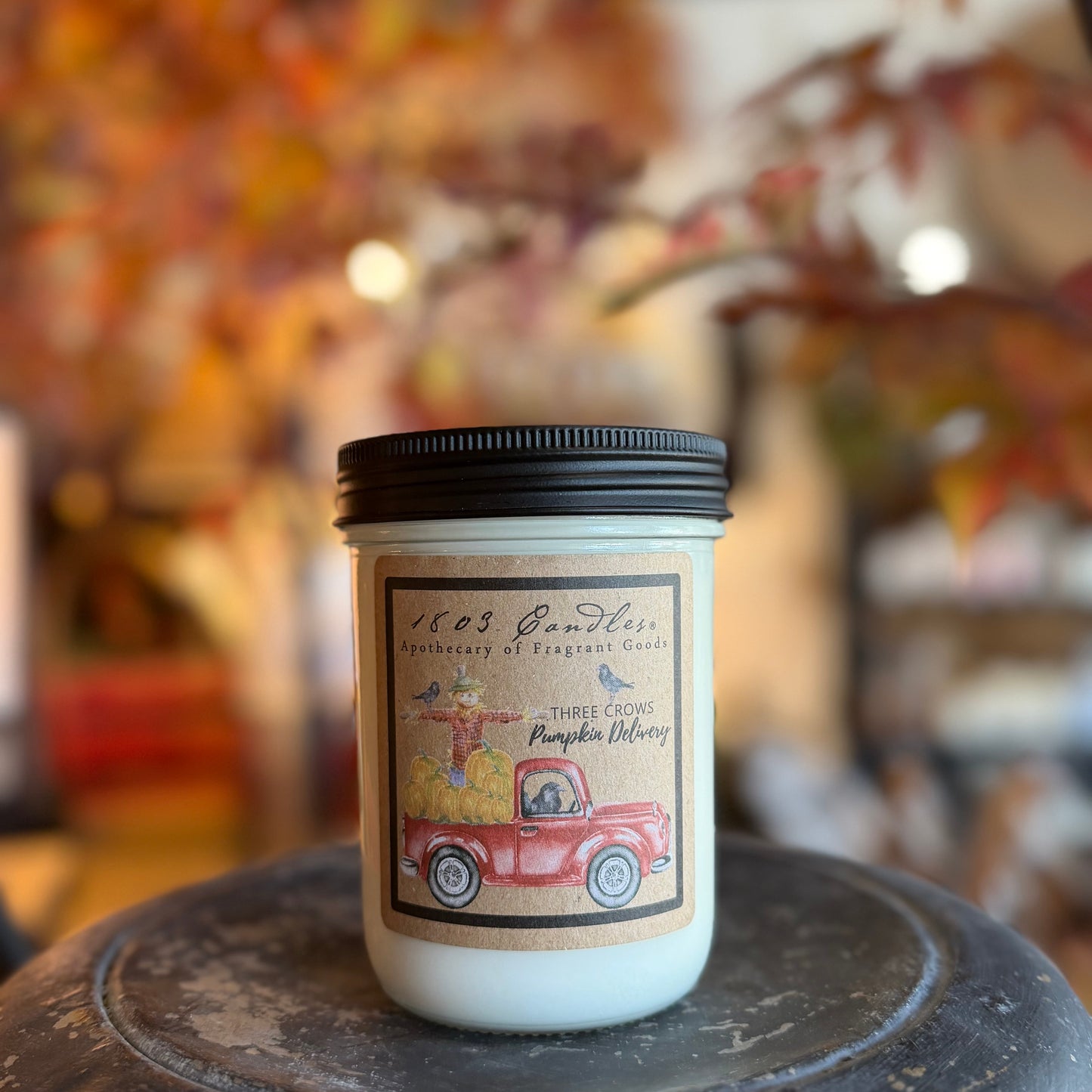 Three Crows Pumpkin Delivery Candle