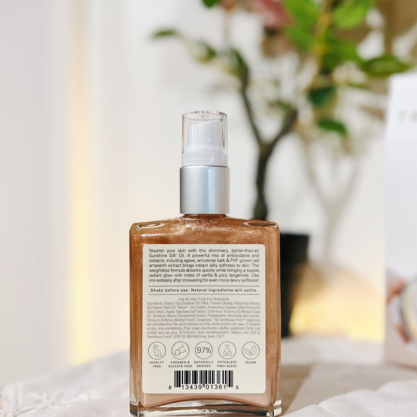 Sunshine Silk Shimmer Air Oil - Room and Porch