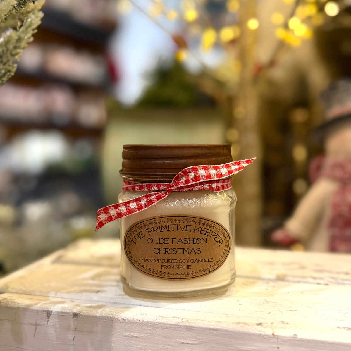 Olde Fashion Christmas 8oz Candle