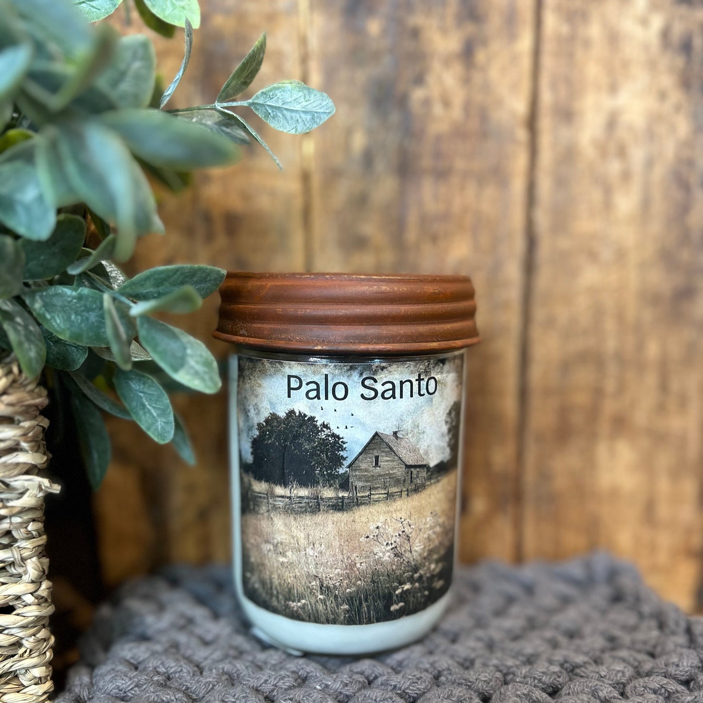 Palo Santo Wood Candle