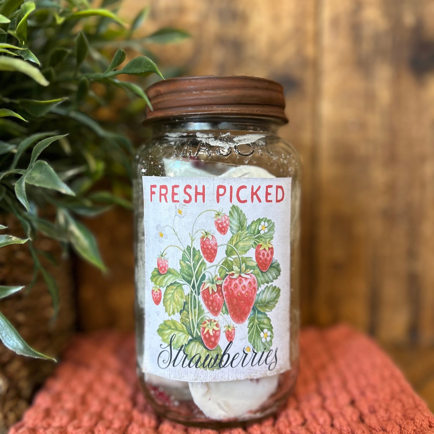 Fresh Picked Strawberries Wax Melts