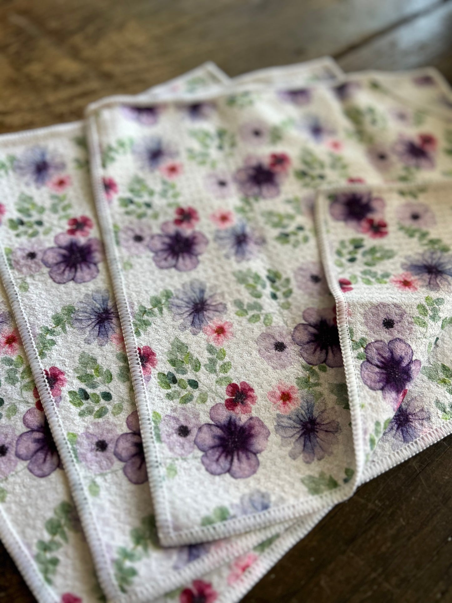 Ava - 2 sided - Set of 3 Dishcloths