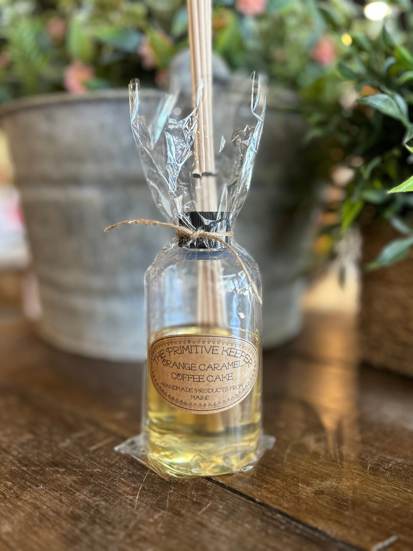 Orange Caramel Coffee Cake Reed Diffuser
