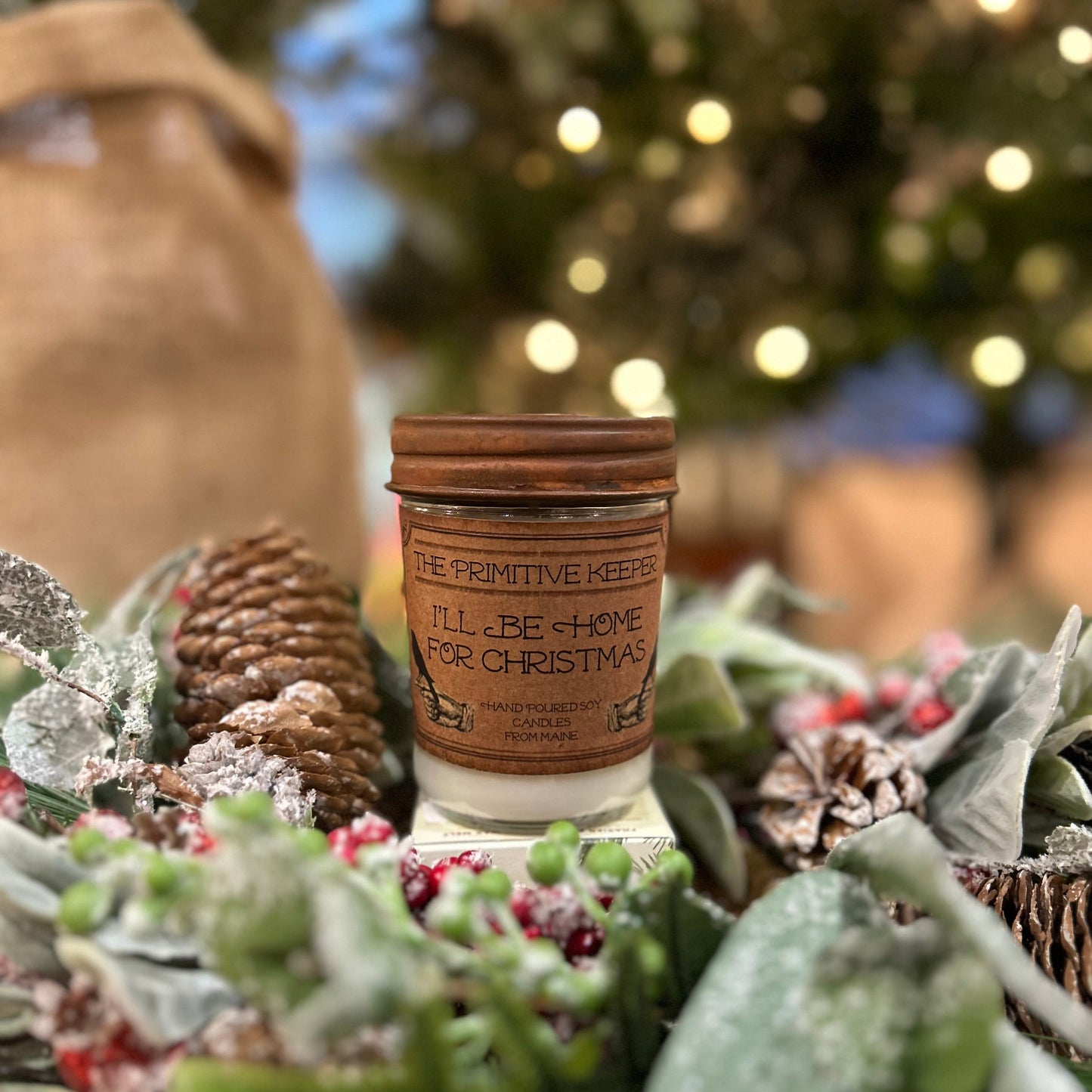 I'll Be Home For Christmas 8oz Candle