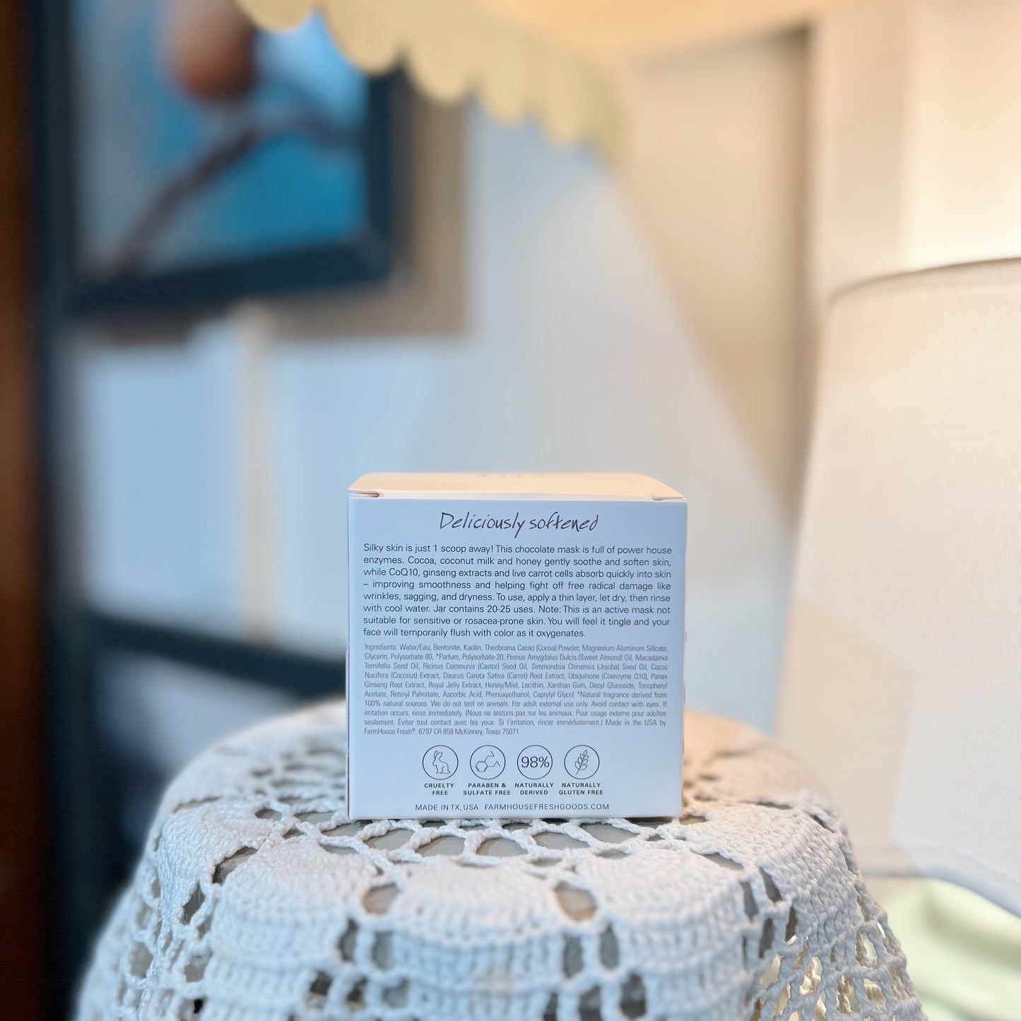 Sundae Best Softening Mask With COQ10 - Room and Porch