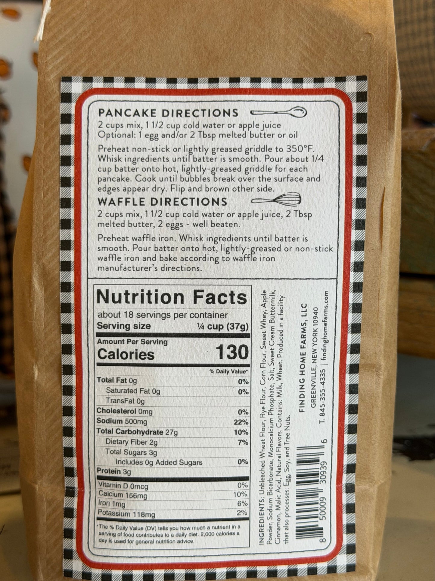 Apple Cinnamon Pancake Mix