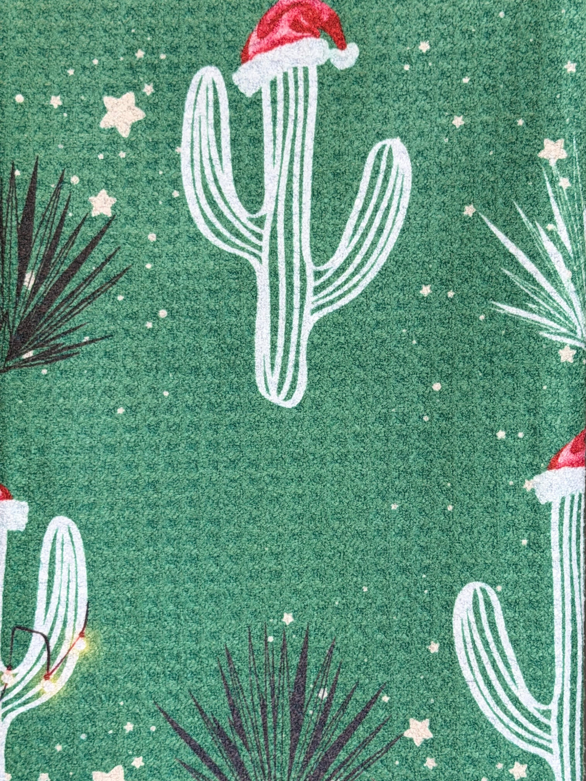 Christmas Cactus - Double Sided - Hand Towel