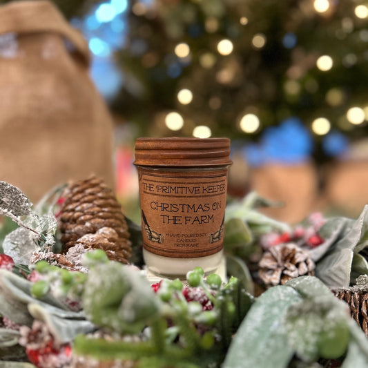 Christmas On The Farm 8oz Candle