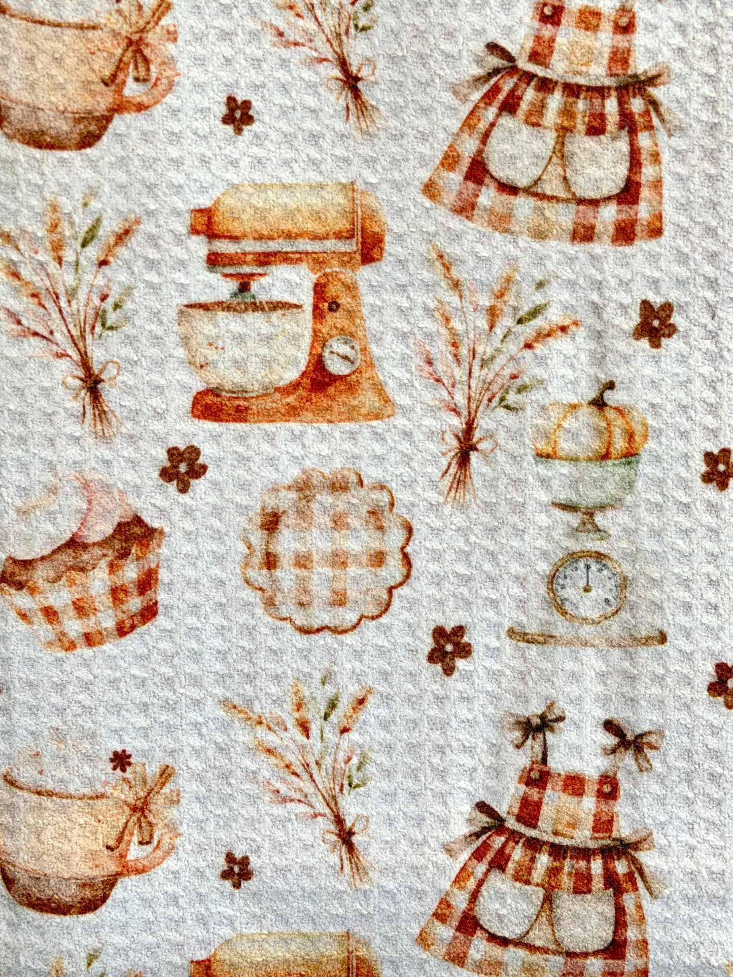 Harvest Kitchen - 2 Sided - Set of 3 Dishcloths