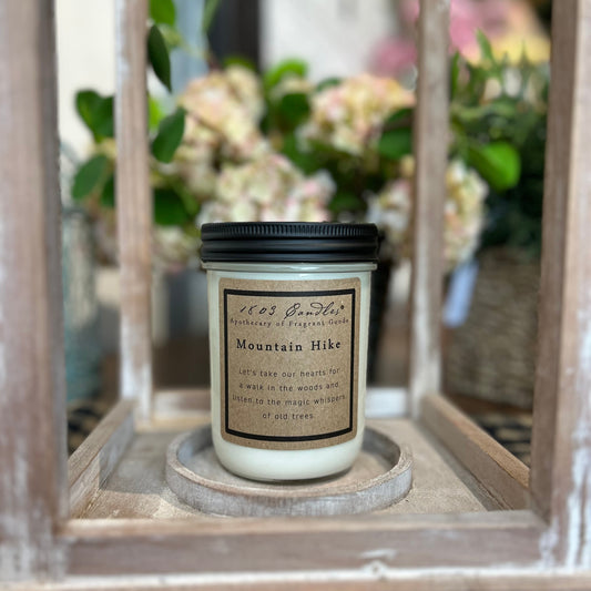 Mountain Hike Candle