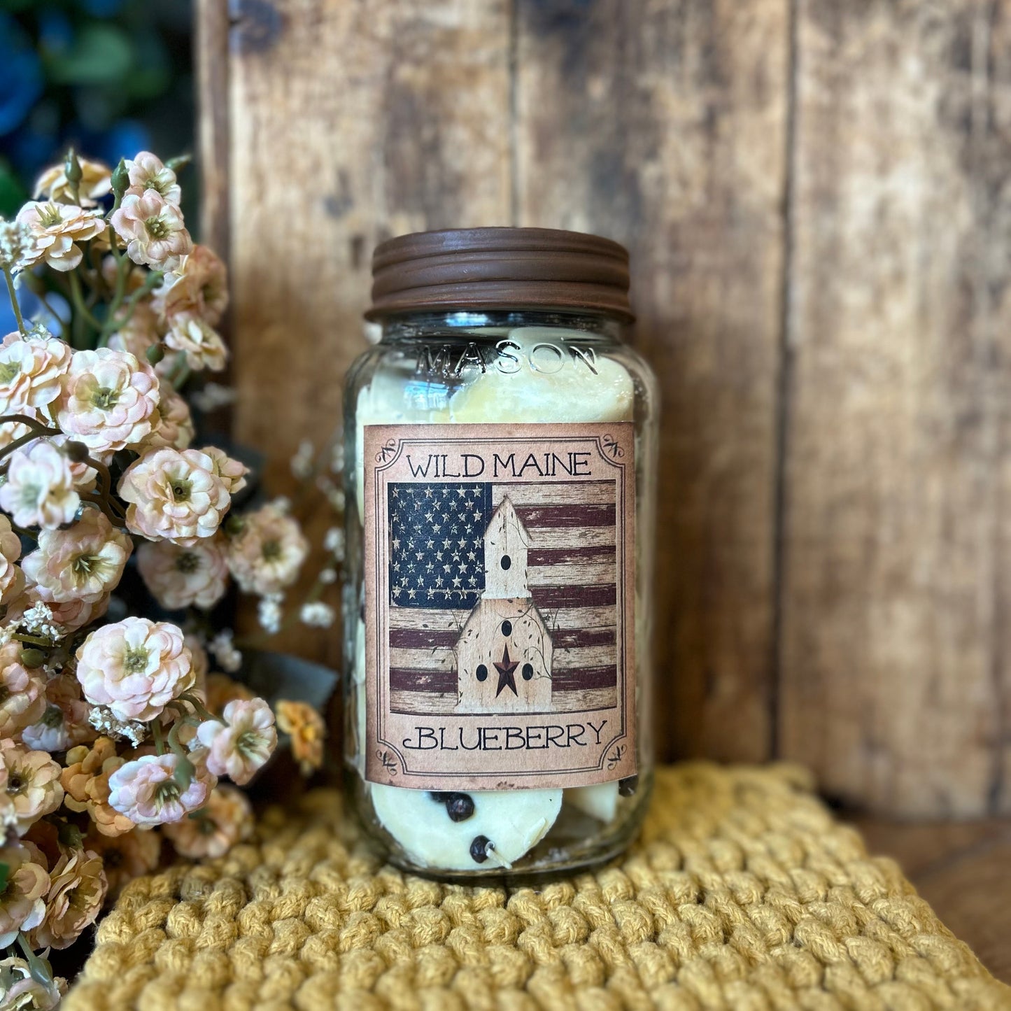 Wild Maine Blueberry Wax Melts - Room and Porch