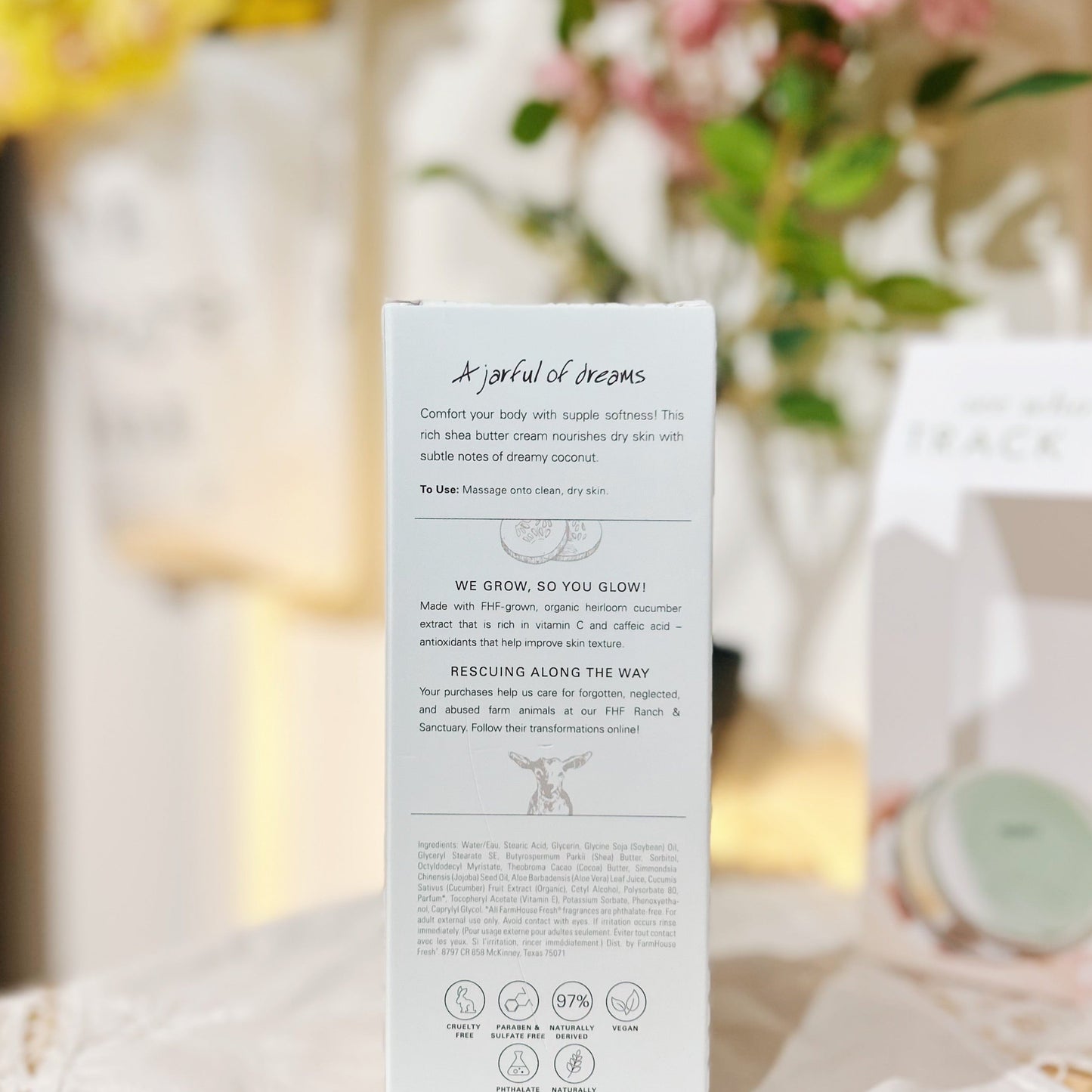 Coconut Cream Shea Butter Cream - Room and Porch