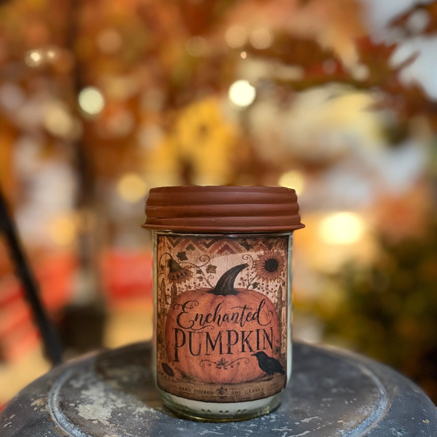 Enchanted Pumpkin Candle