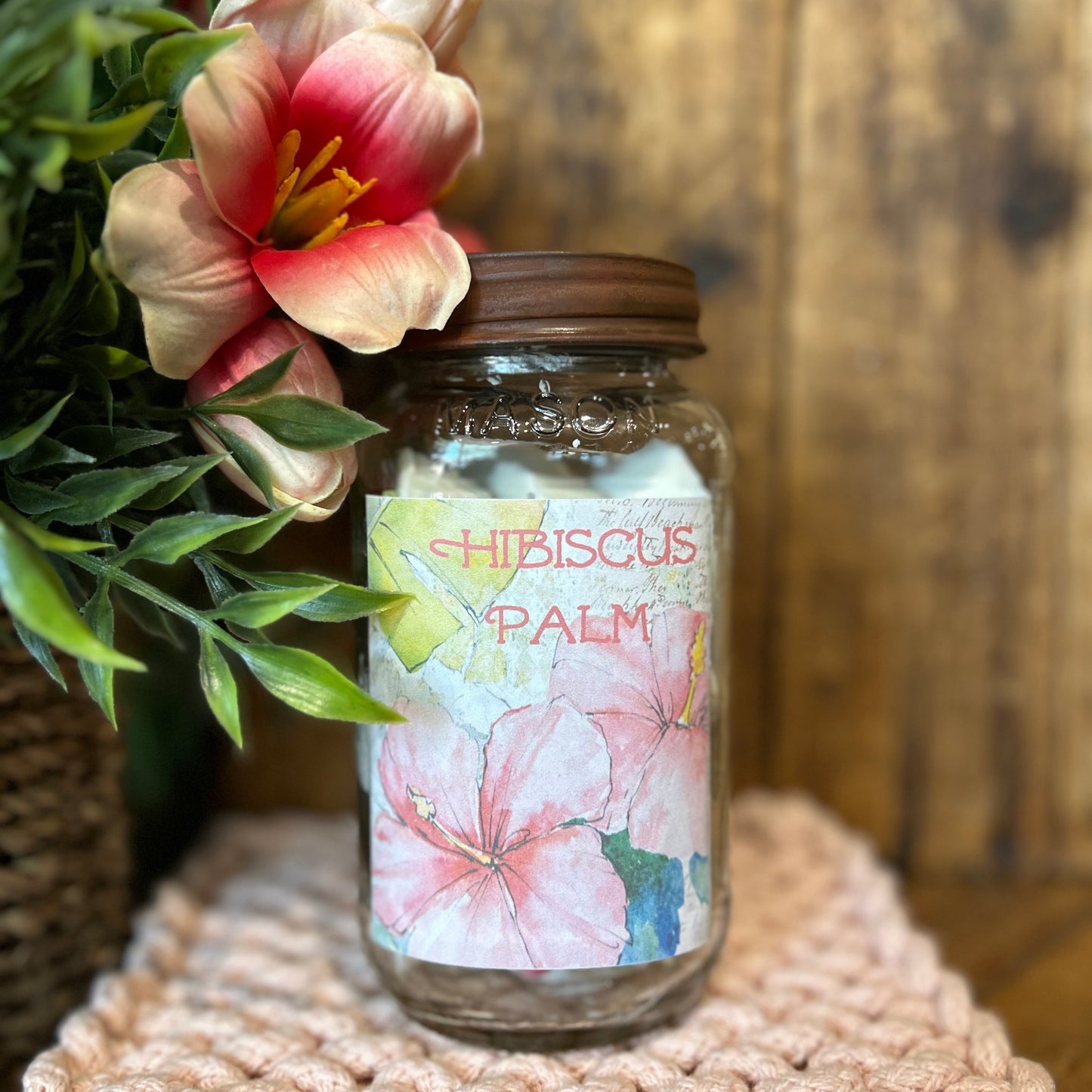 Hibiscus Palm Wax Melts