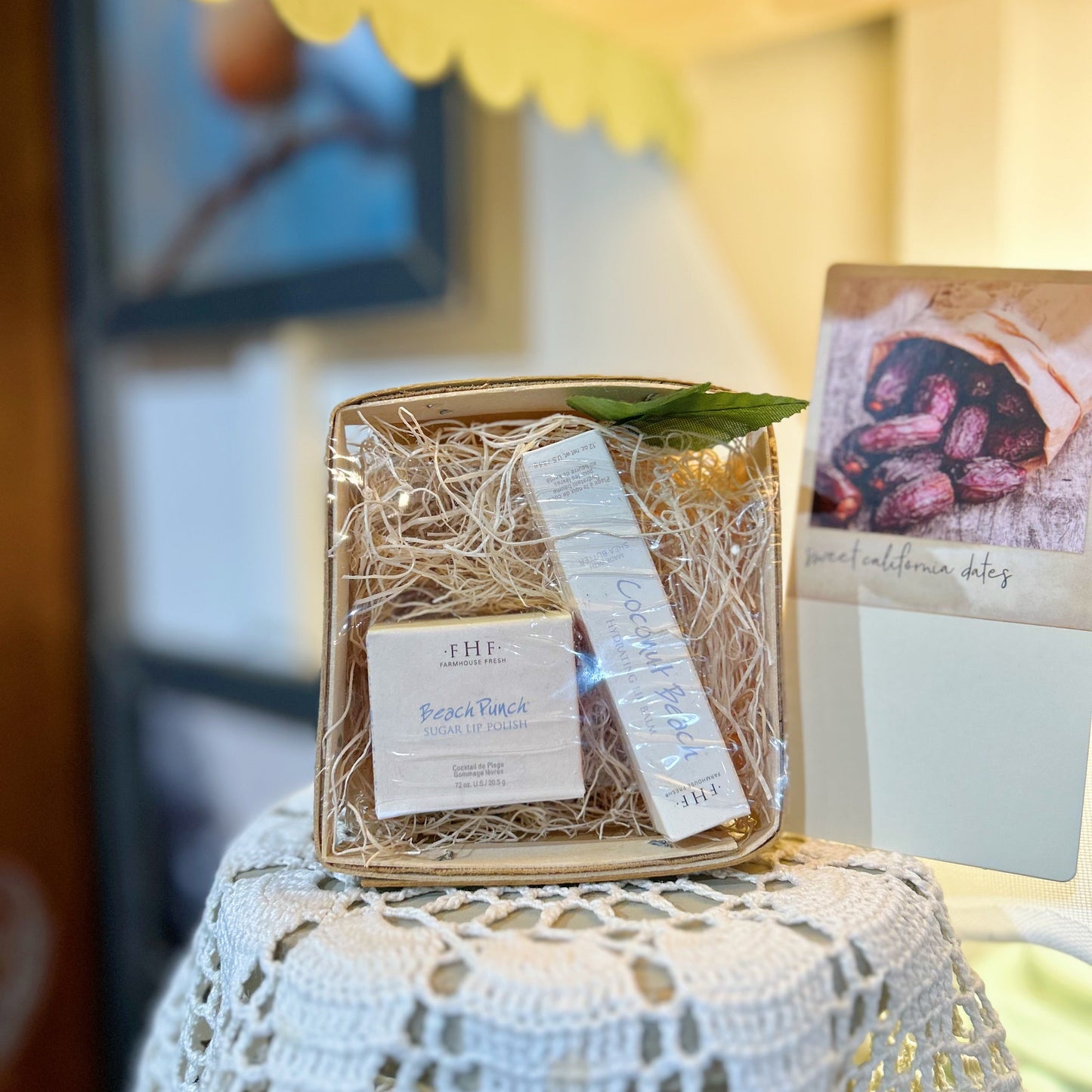 Beach Lip Gift Basket - Room and Porch
