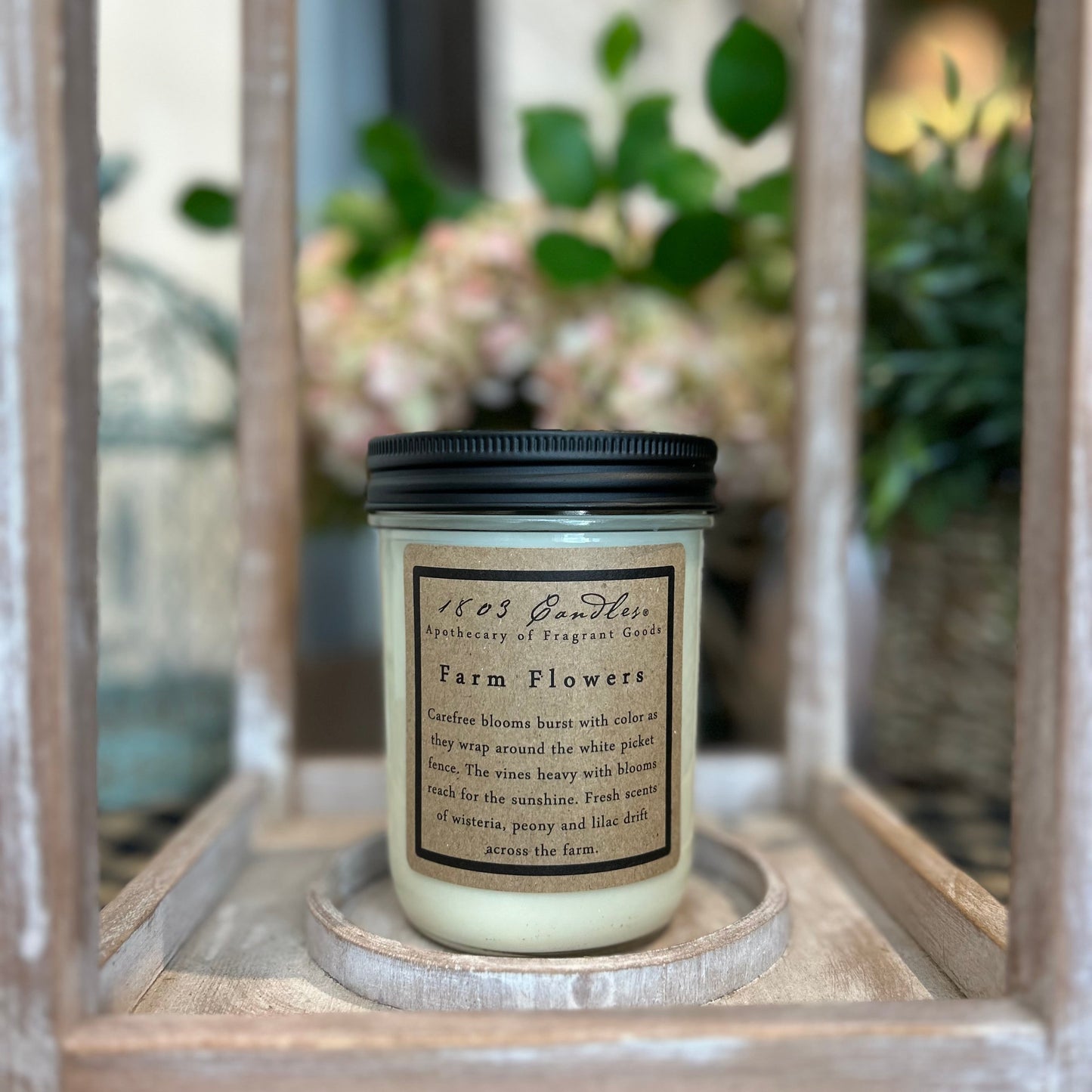 Farm Flowers Candle
