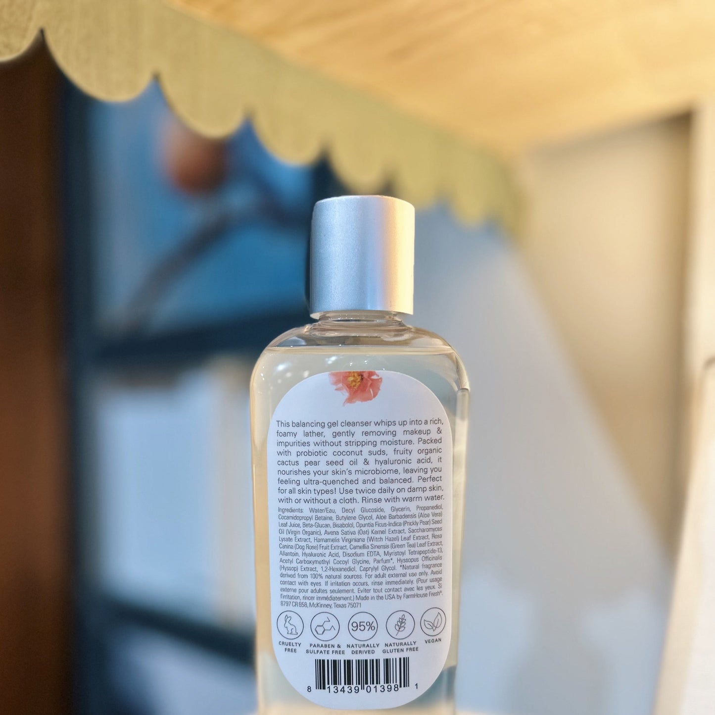 Cactus Pear Balancing Gel Cleanser - Room and Porch