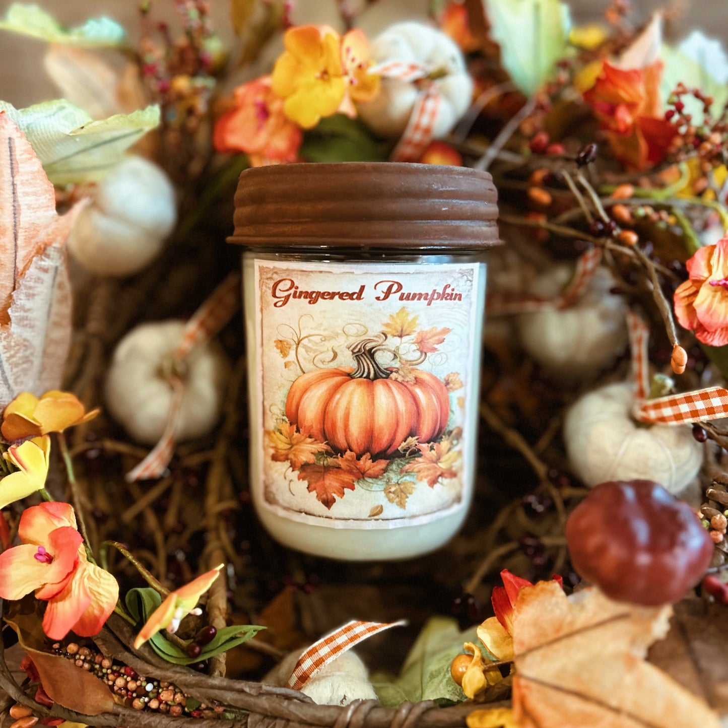 Gingered Pumpkin Candle