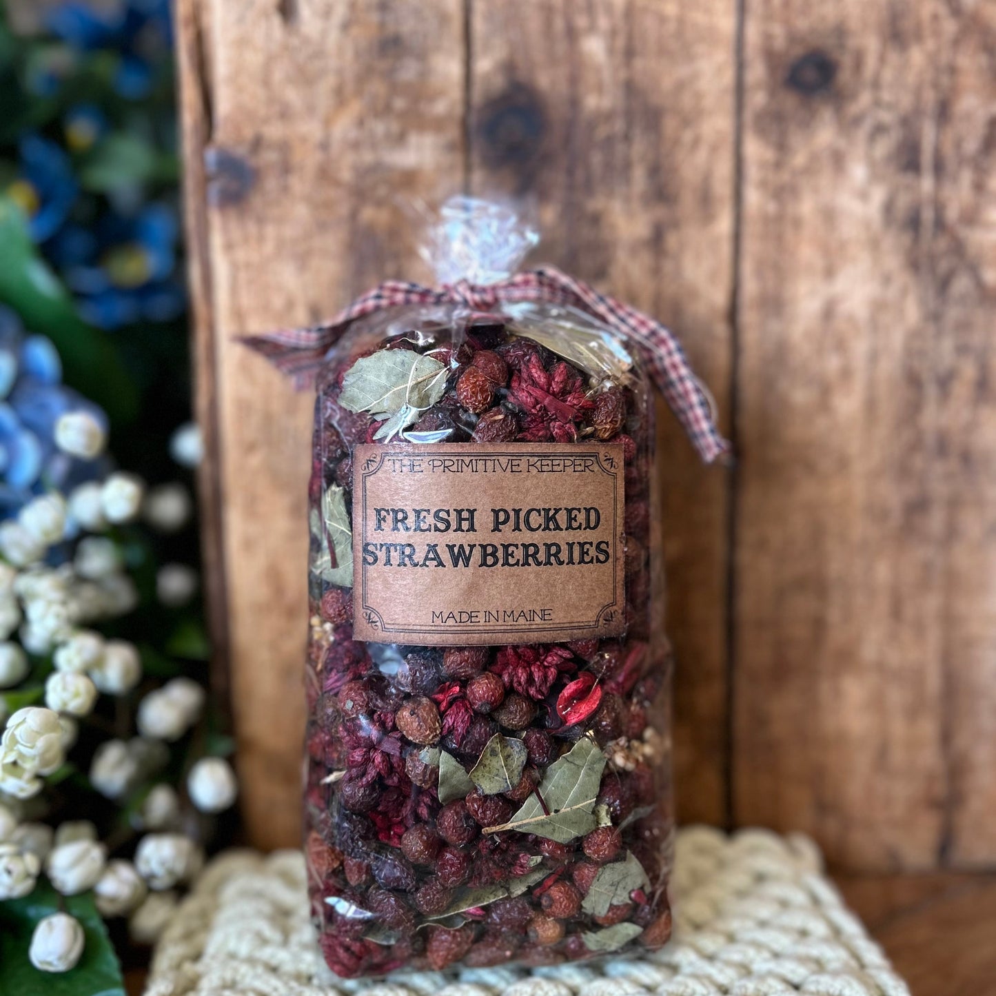 Fresh Picked Strawberries Potpourri - Room and Porch