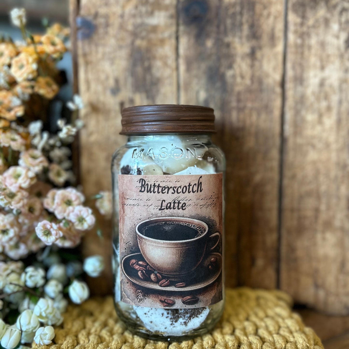Butterscotch Latte Wax Melts - Room and Porch