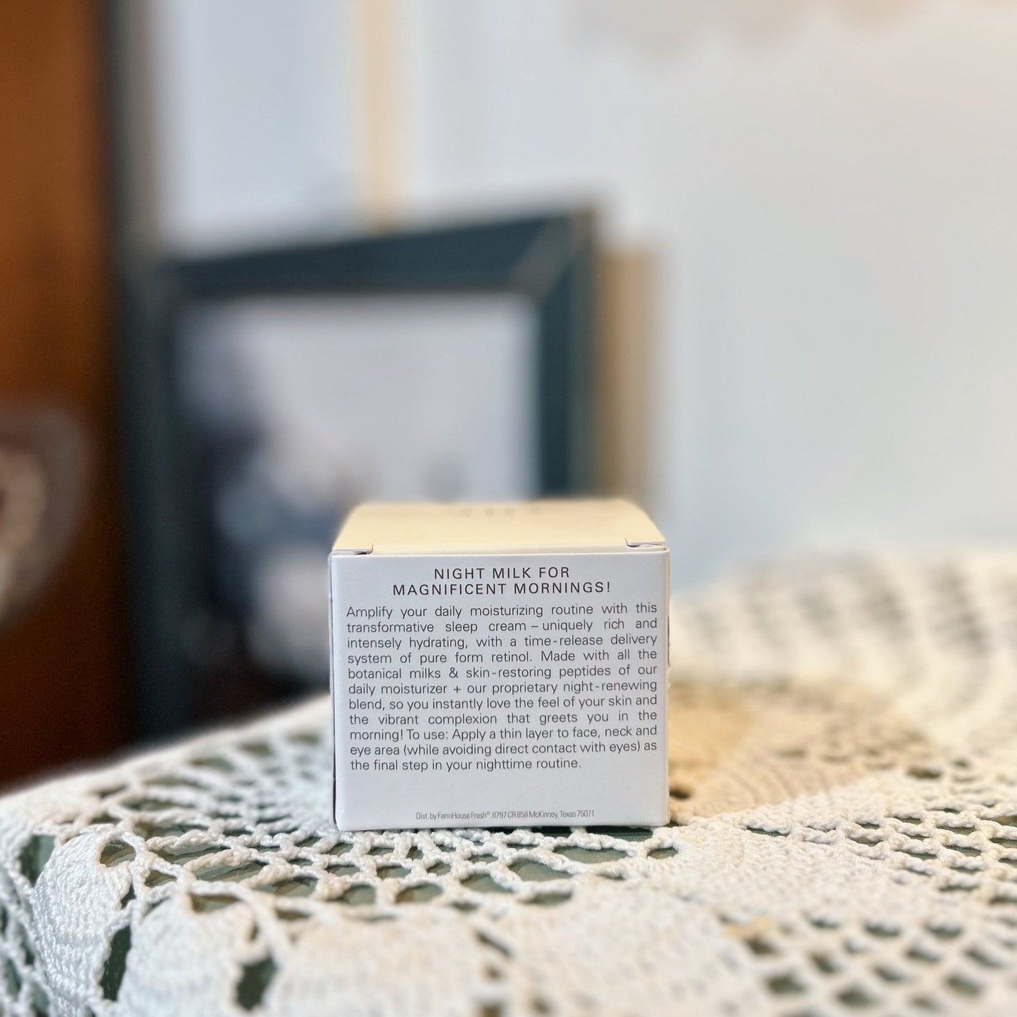 Three Milk Ageless Sleep Cream - Room and Porch