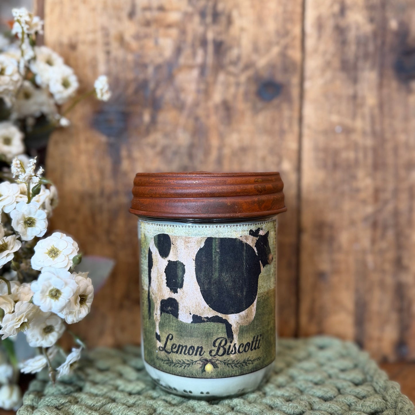 Lemon Biscotti Candle