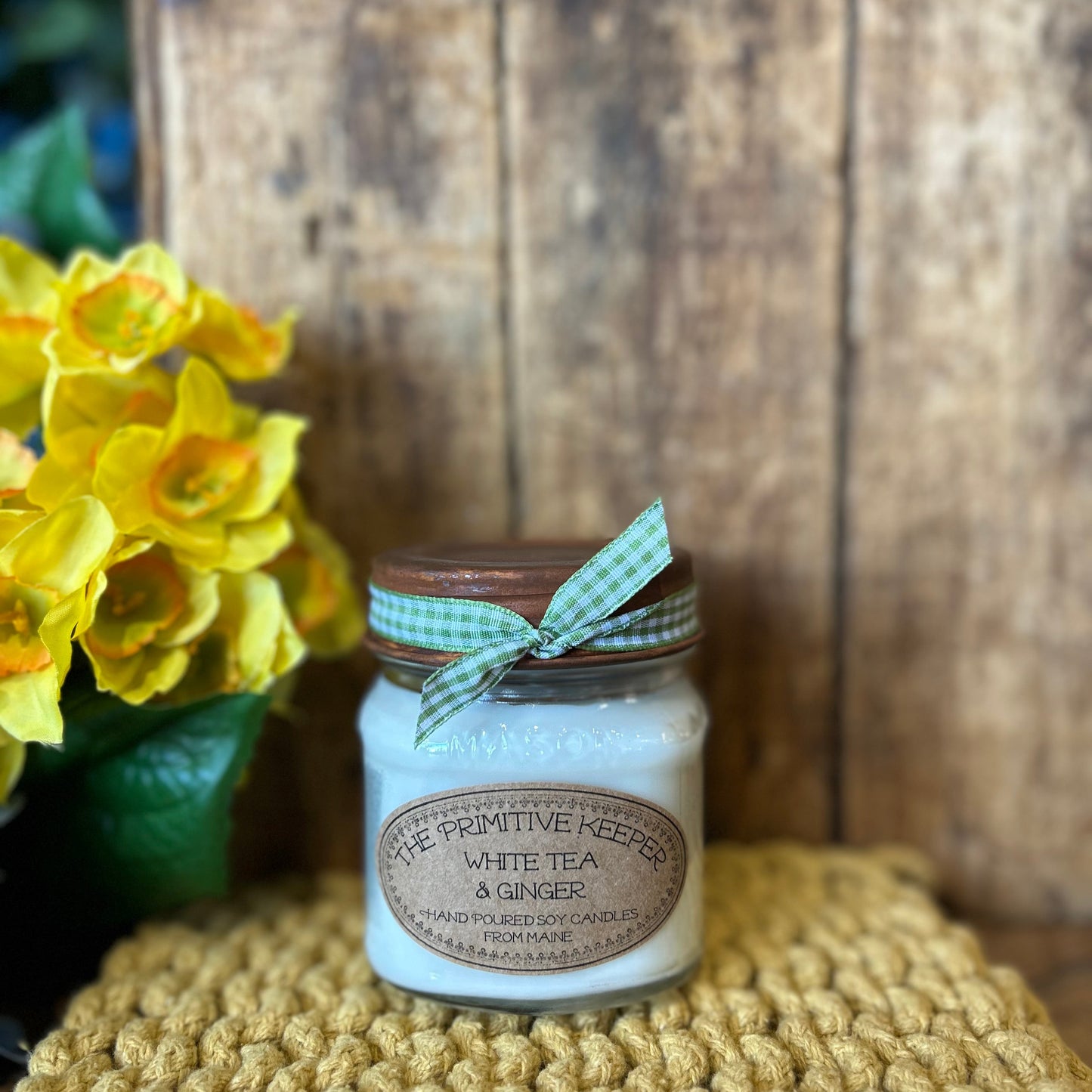 White Tea & Ginger 8oz Candle