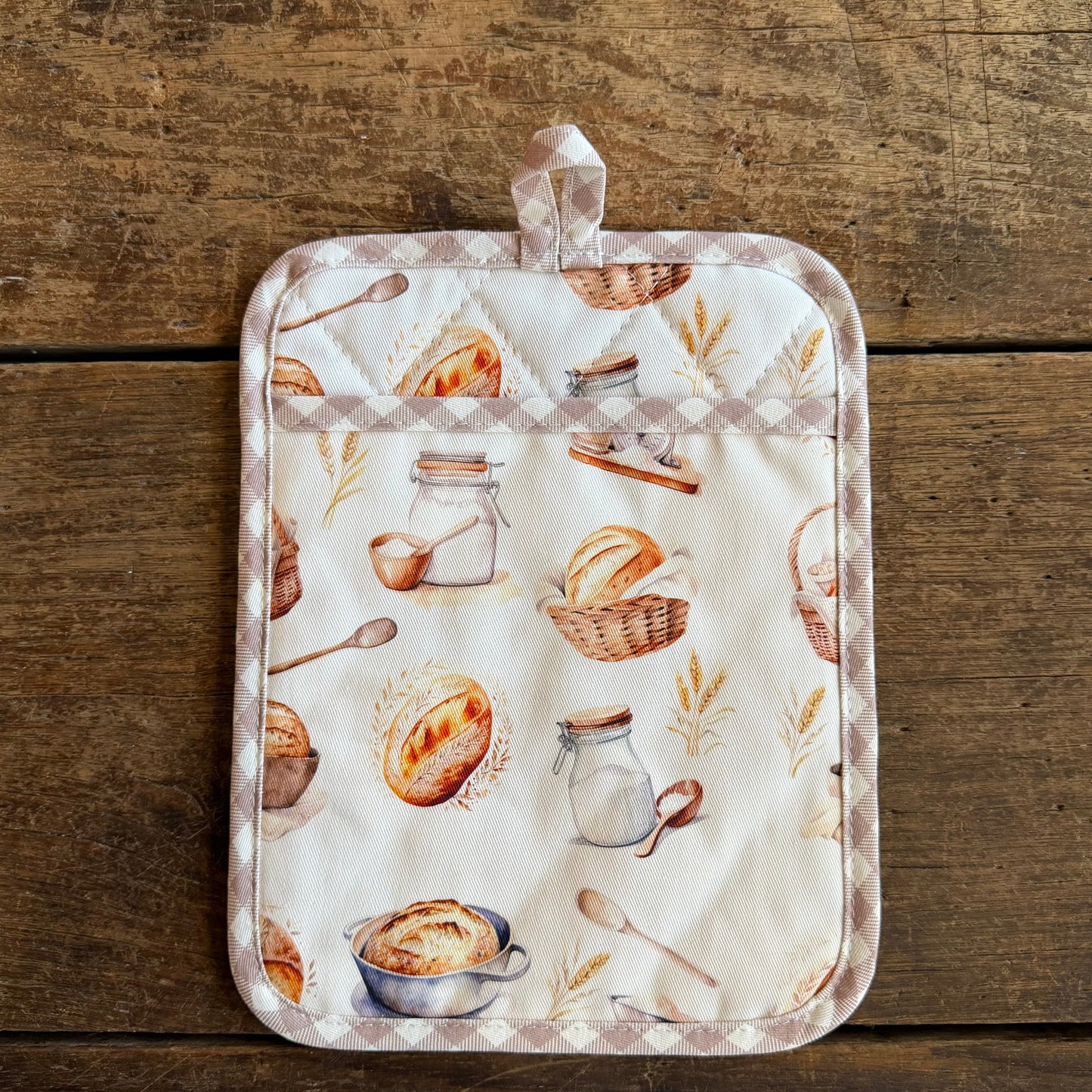 Sourdough Pocket Oven Mitt