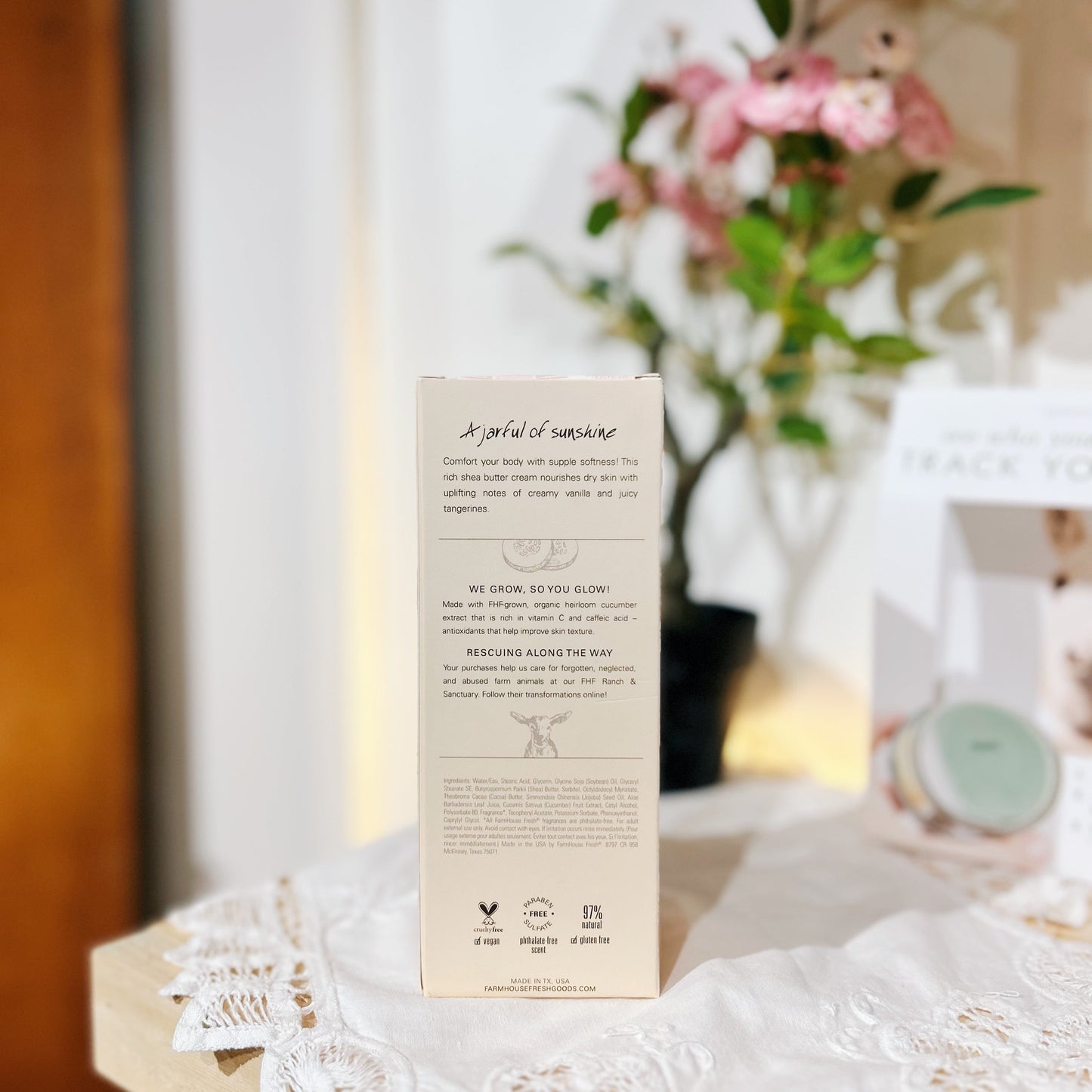 Sunshine Silk Shea Butter Cream