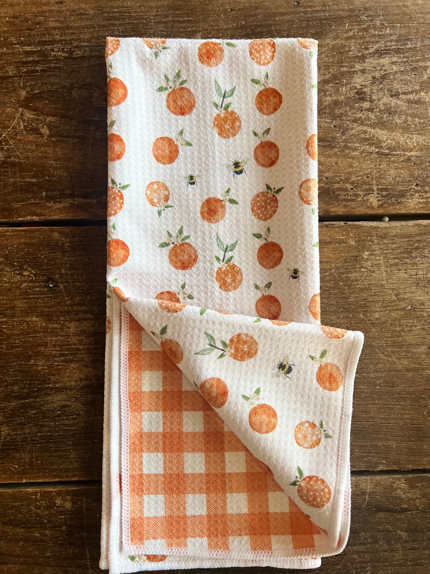 Oranges - 2 sided - Hand Towel
