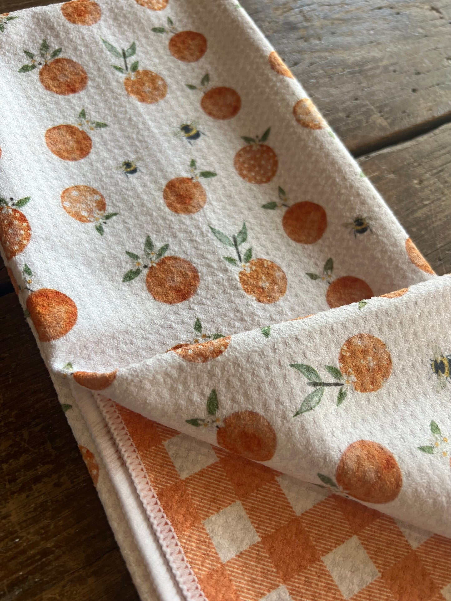 Oranges - 2 sided - Hand Towel