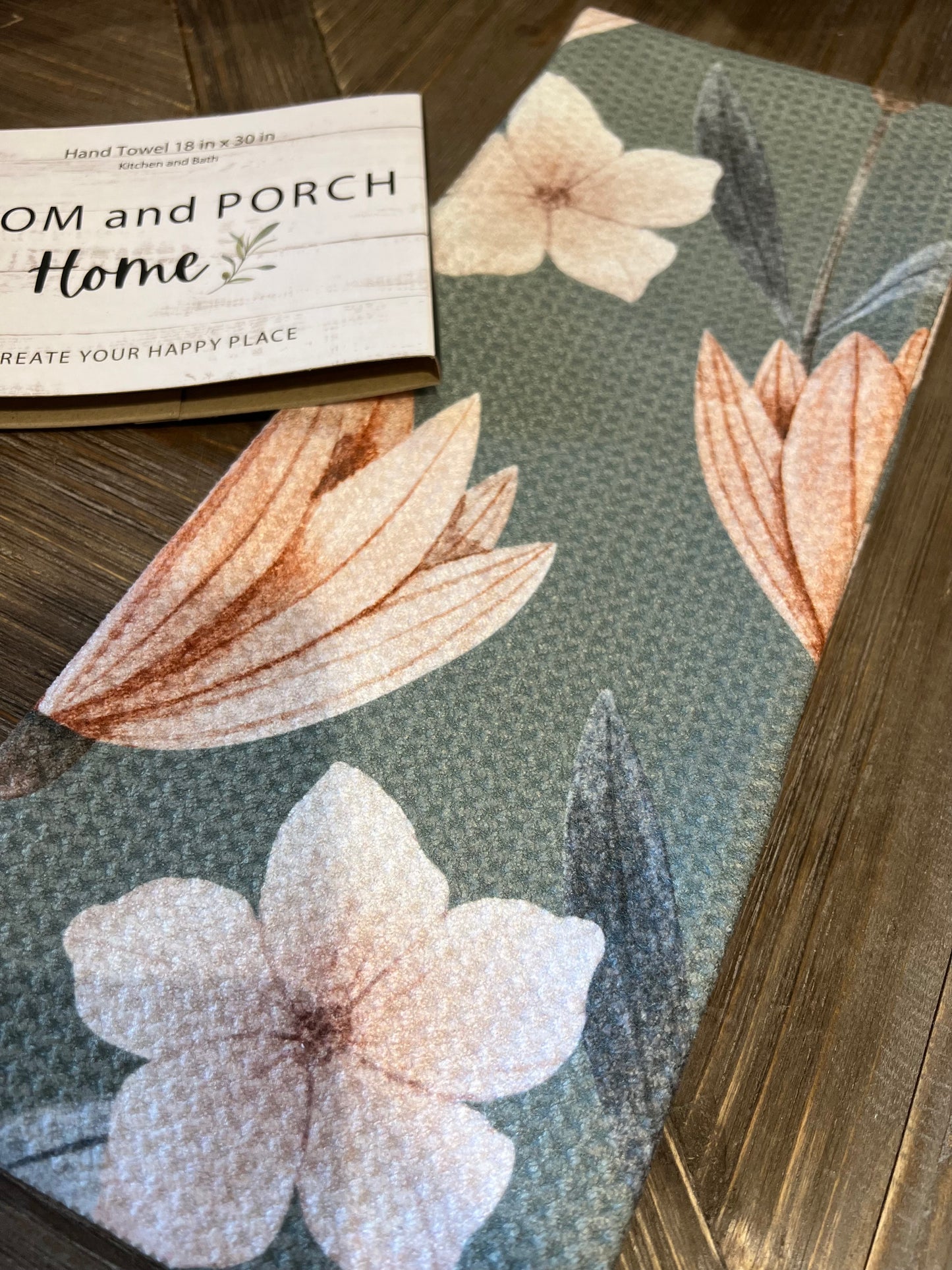 Serenity Green - Hand Towel