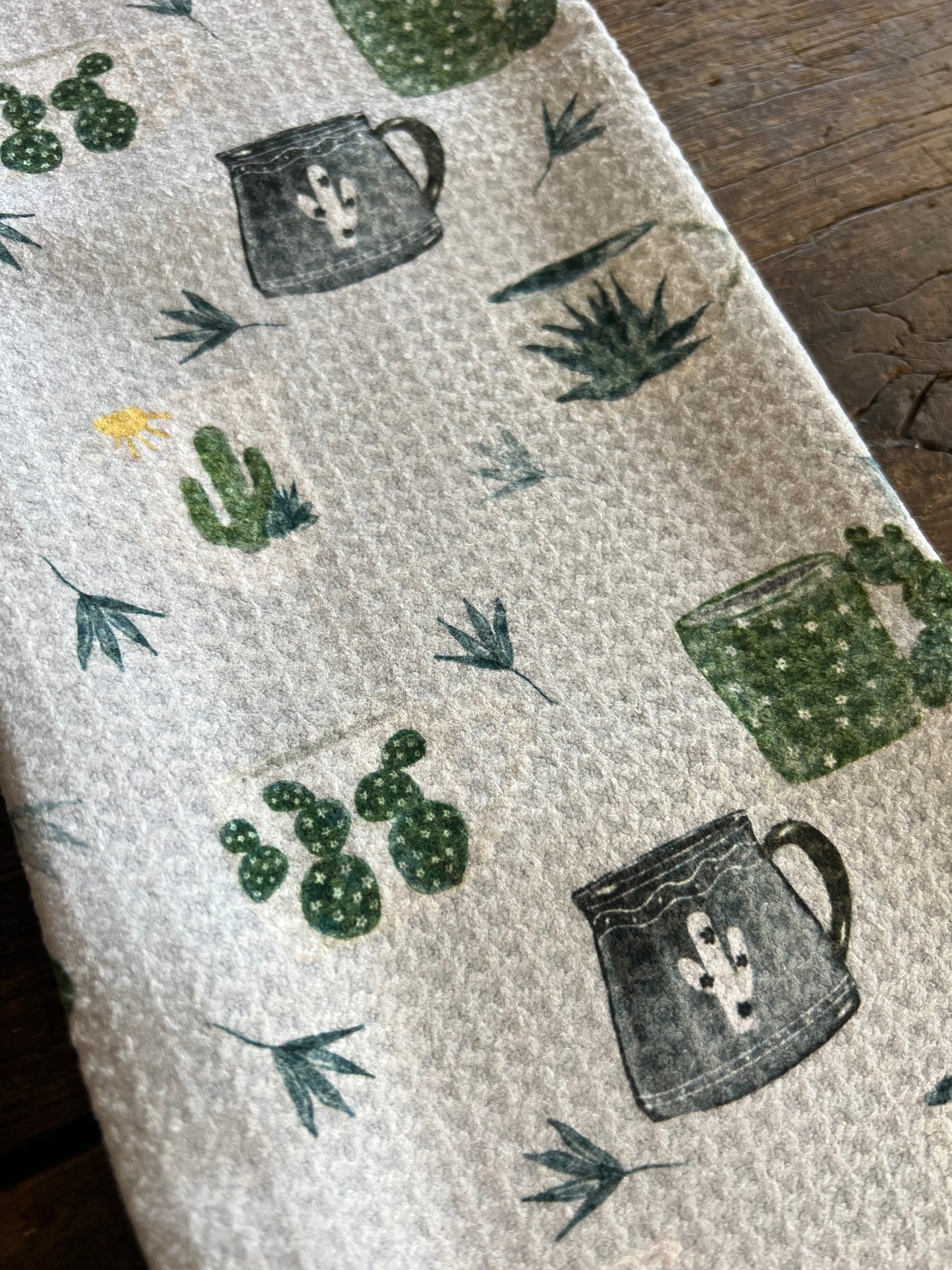 Coffee in the Desert - 2 sided - Hand Towel