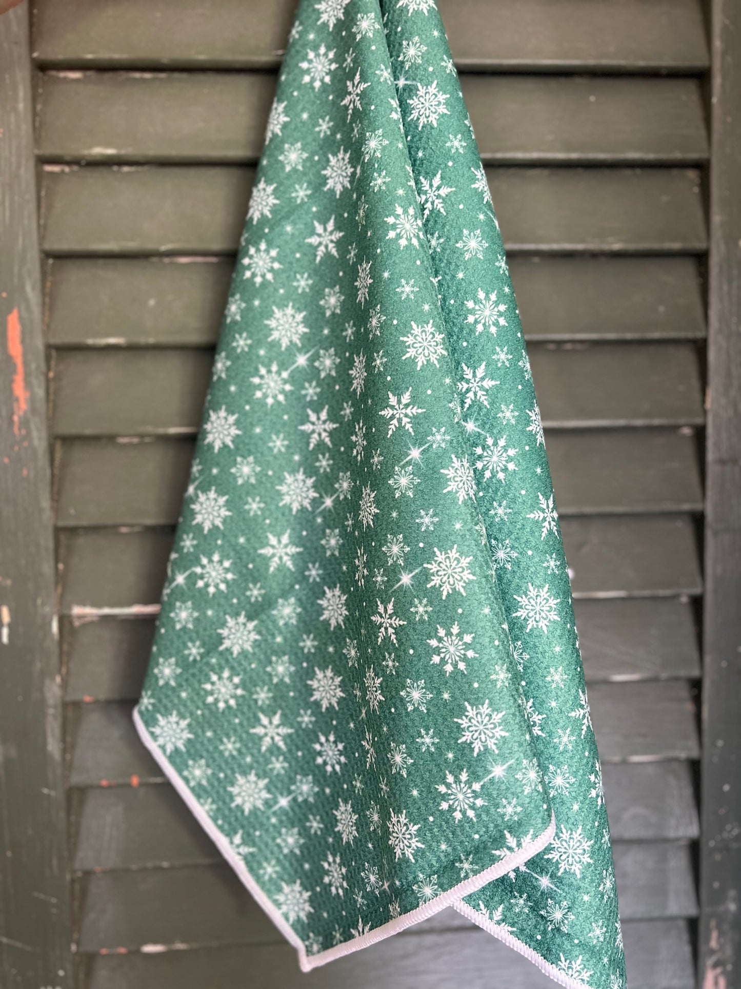 Winter Snowflakes - Double Sided - Hand Towel