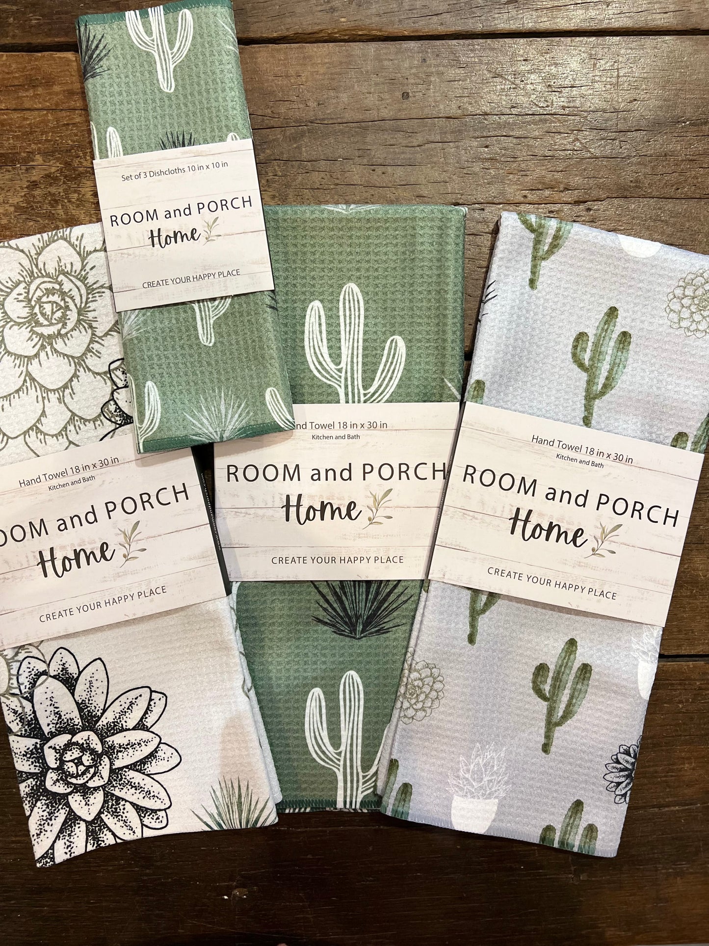 Sedona Cactus Green - Hand Towel