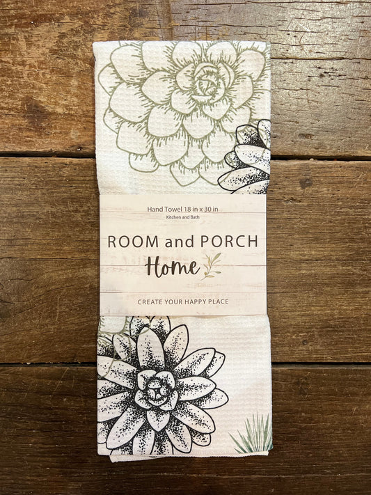Sedona Succulent - Hand Towel