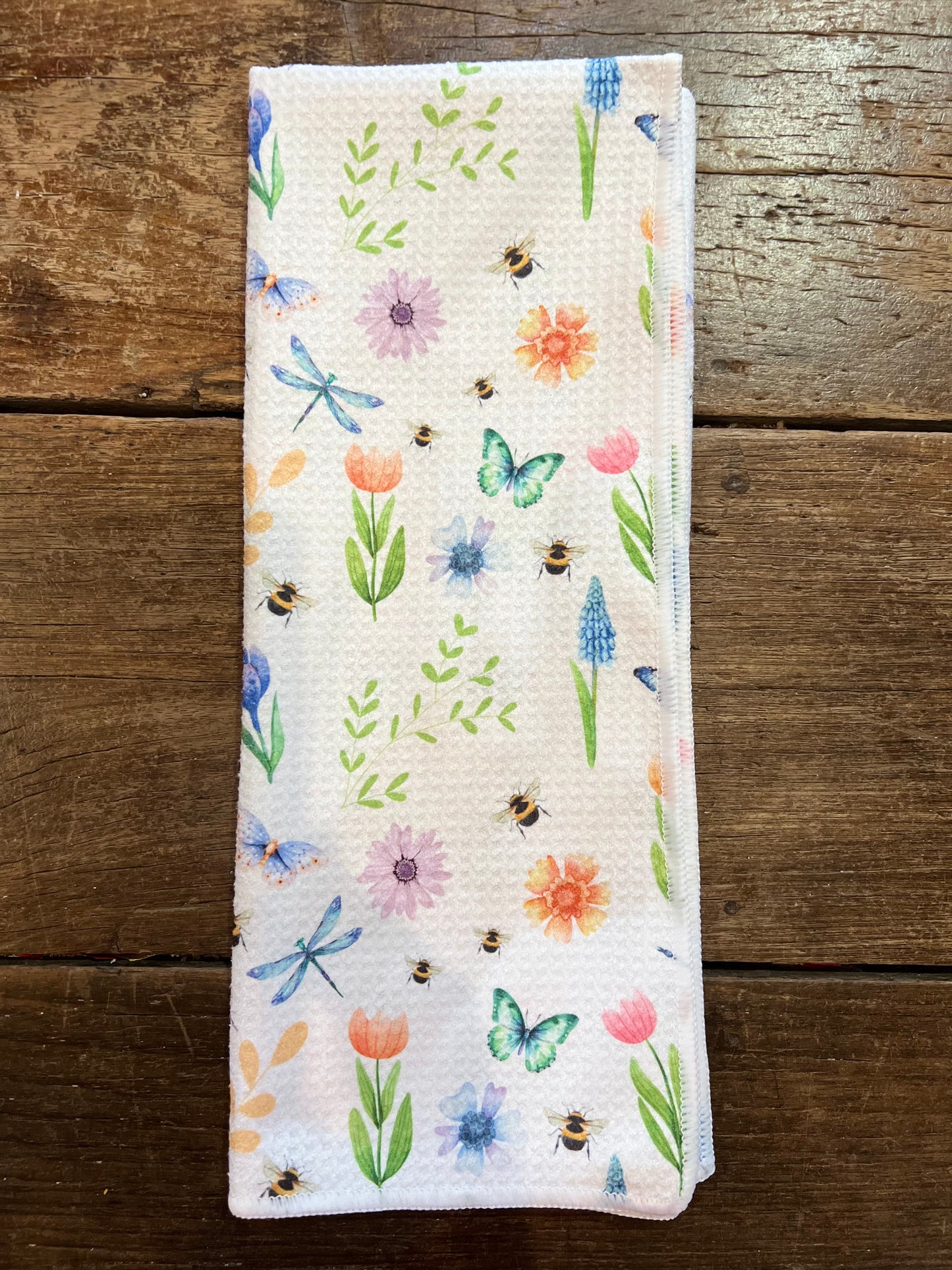 Spring Flowers - Hand Towel 2 sided