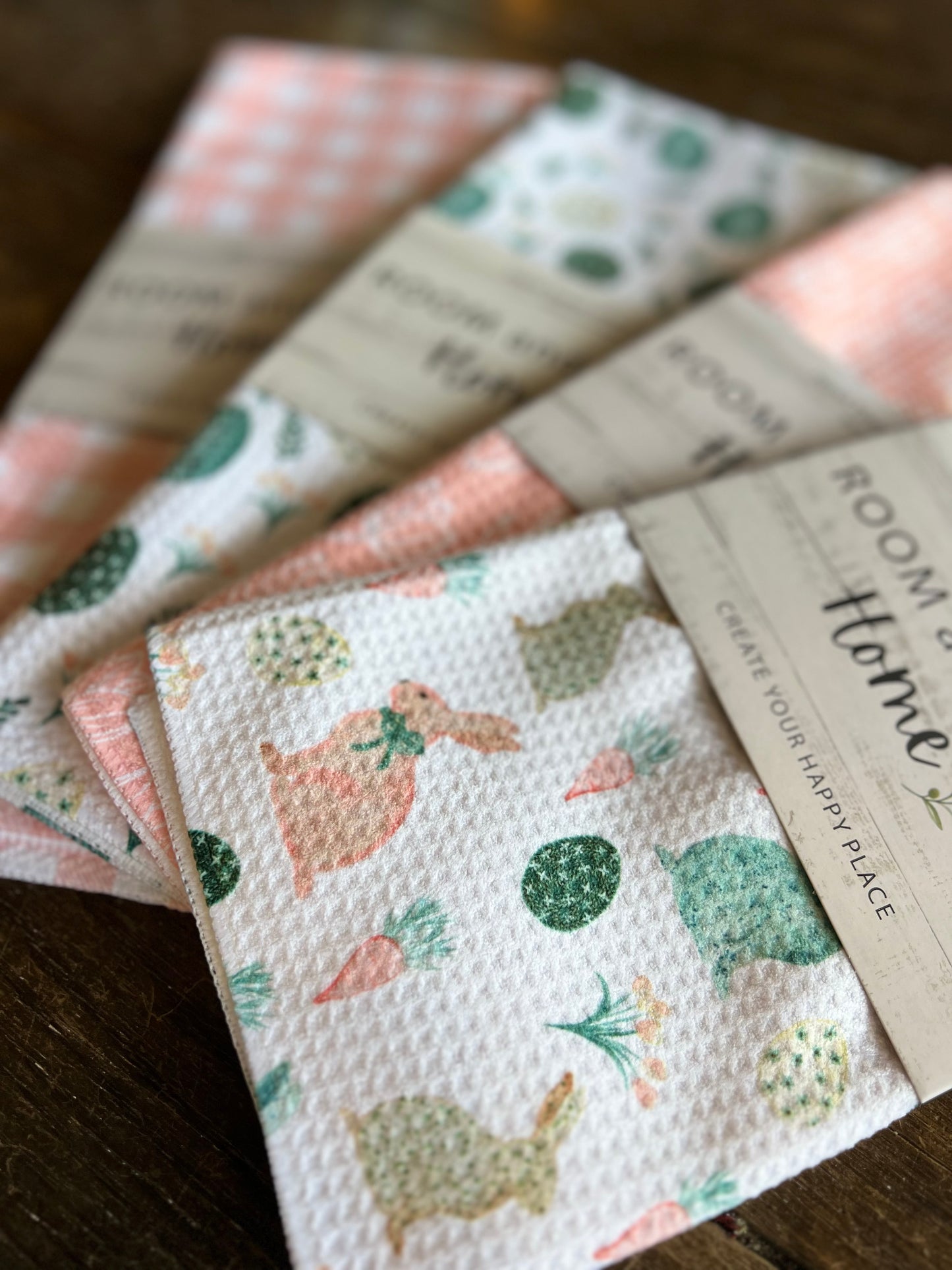 Spring Gingham- Hand Towel