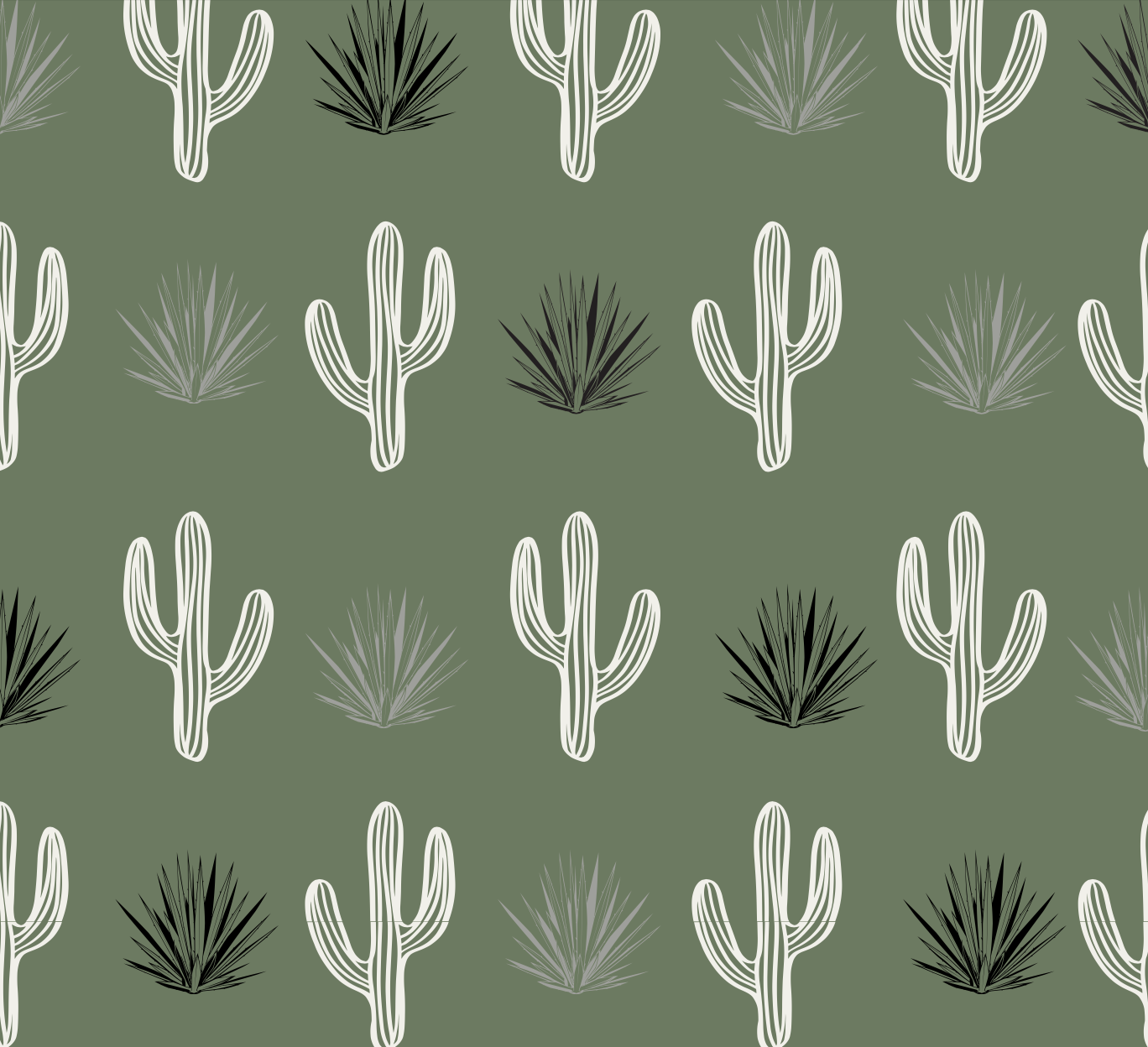 Sedona Cactus Green - Set of 3 Dishcloths