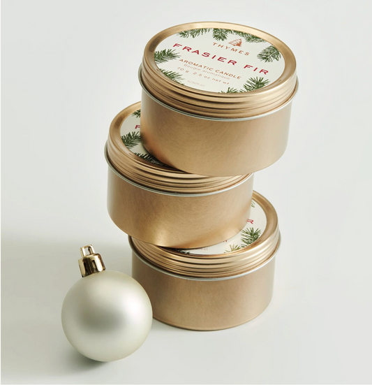 Frasier Fir Poured Candle, Travel Tin