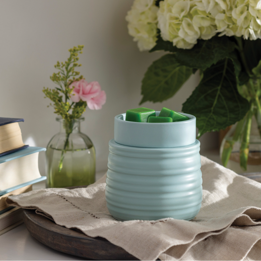 Blue Ruche Wax Warmer - Room and Porch