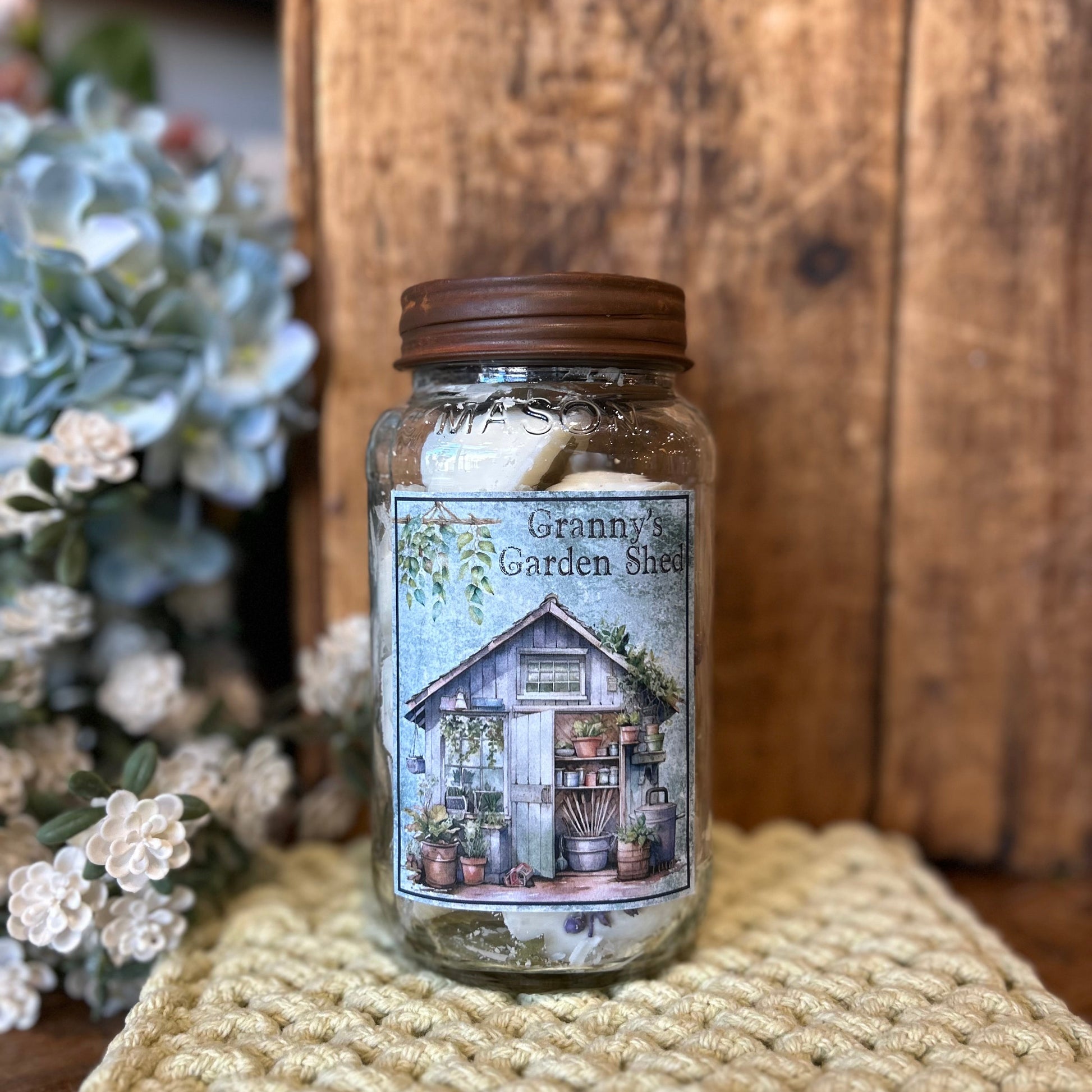 Granny’s Garden Shed Wax Melts - Room and Porch 