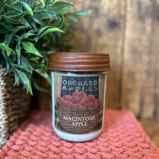 Macintosh Apple Candle
