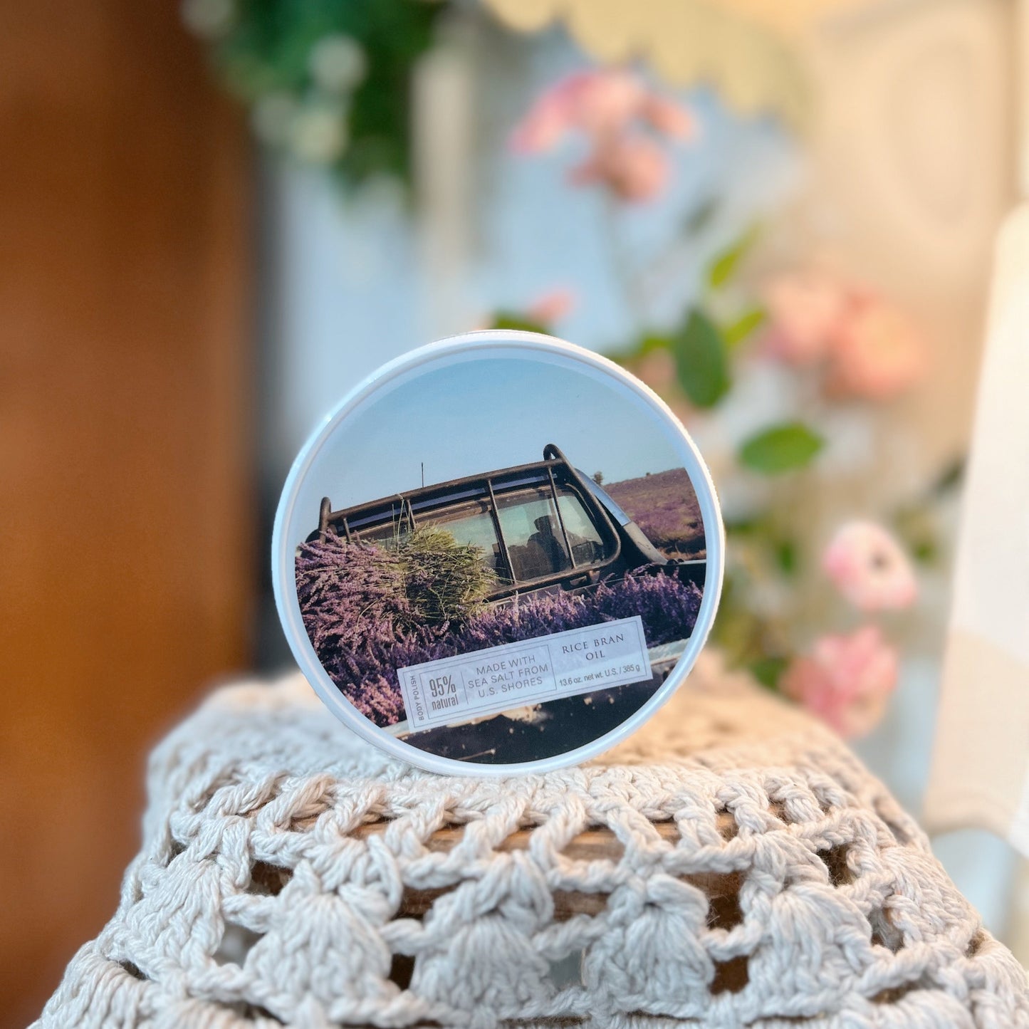 Honey Lavender Sea Salt Body Polish