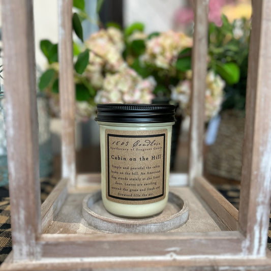 Cabin On The Hill Candle